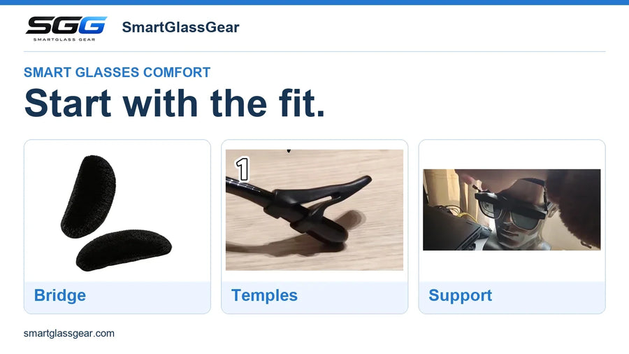 How to Make Smart Glasses More Comfortable: A Fit Checklist