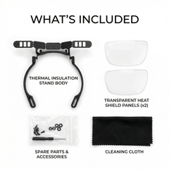 SGG BREEZE — XREAL One Pro foam interface — design detail — SmartGlass Gear