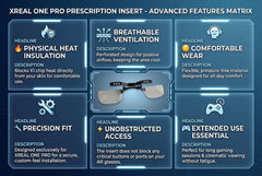 SGG BREEZE — XREAL One Pro AR glasses — comfort and heat management accessory — SmartGlass Gear