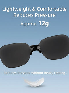 SGG Rokid SunClip lightweight and comfortable clip-on sunglasses for Rokid Glasses — SmartGlass Gear