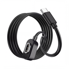 Magnetic USB-C charging cable for Rokid Glasses — clean hero product image — SmartGlass Gear