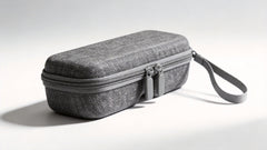 SGG VAULT — SGG protective zip case — side profile and shell thickness — SmartGlass Gear