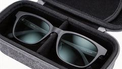 SGG VAULT — Smart glasses case — foam cradle and interior layout detail — SmartGlass Gear